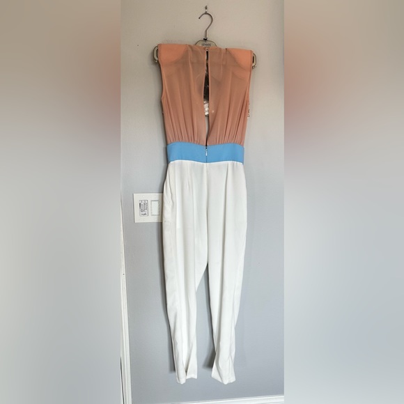 NWT - ELISABETTA FRANCHI Embellished Beaded Jumpsuit Size US 2 UK 6 - Picture 6 of 9